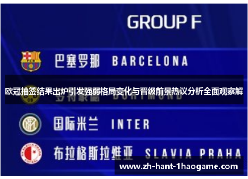 欧冠抽签结果出炉引发强弱格局变化与晋级前景热议分析全面观察解